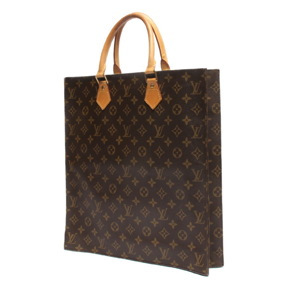 Louis Vuitton Sac Plat Monogram Tote Bag - Picture 2 of 6
